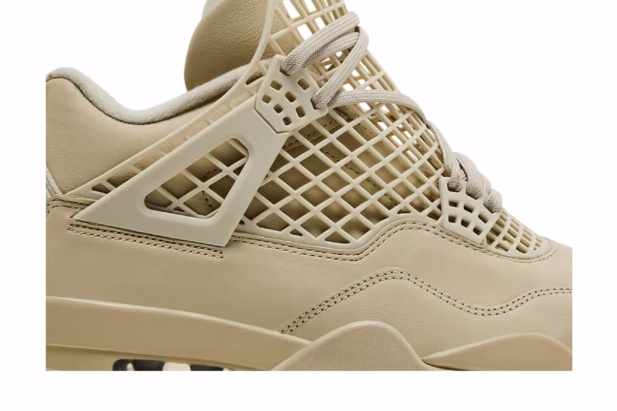 Women's Air Jordan 4 Net - Rattan, view 3