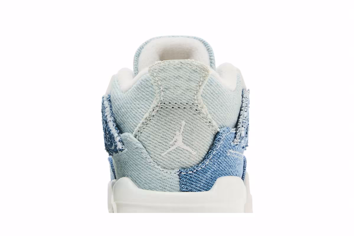 Air Jordan 4 TEX TD Worn Blue Denim, view 8