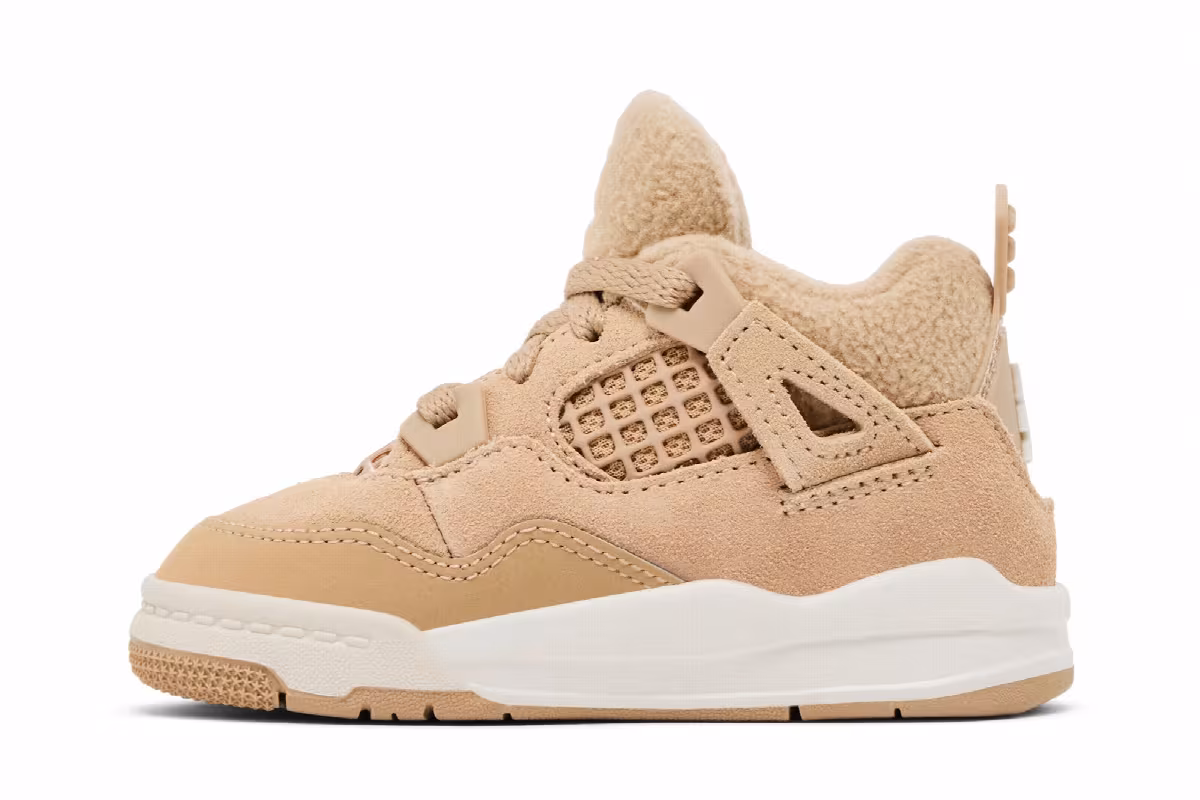 Air Jordan 4 TD Cozy Girl, view 4