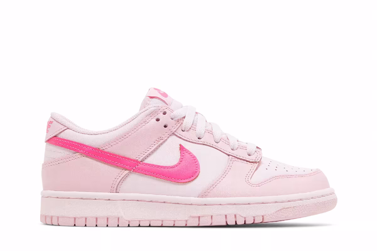 Nike Dunk Low PS Triple Pink, view 2