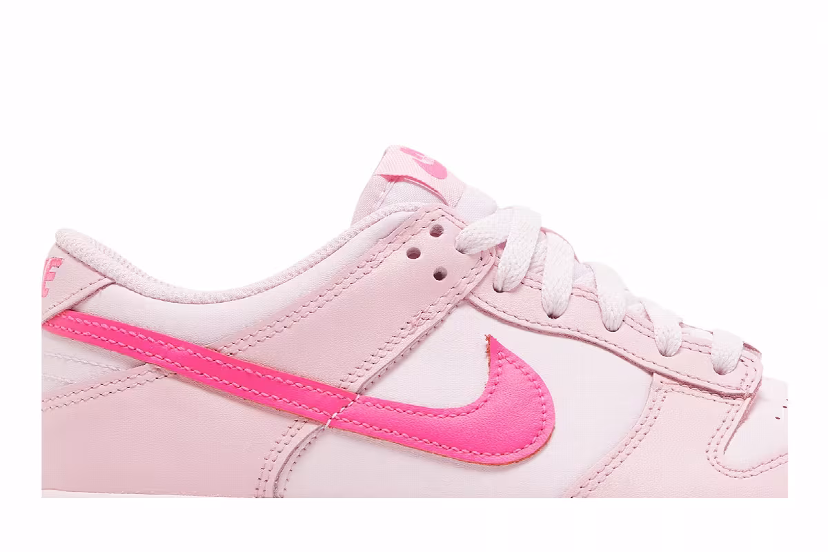 Nike Dunk Low PS Triple Pink, view 3
