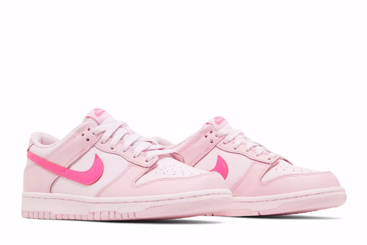 Nike Dunk Low PS Triple Pink, view 9