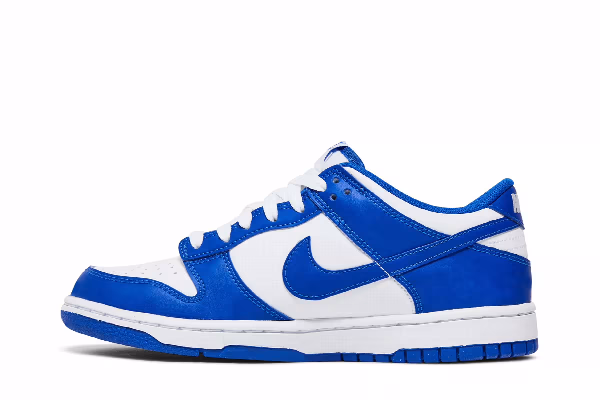 Nike Dunk Low GS Racer Blue, view 4