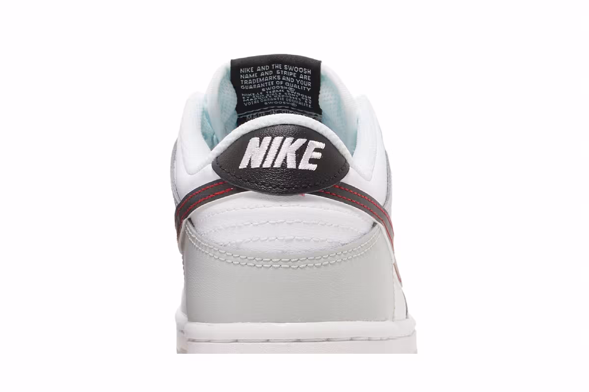 Nike Dunk Low SE GS Lottery Pack - Grey Fog, view 8