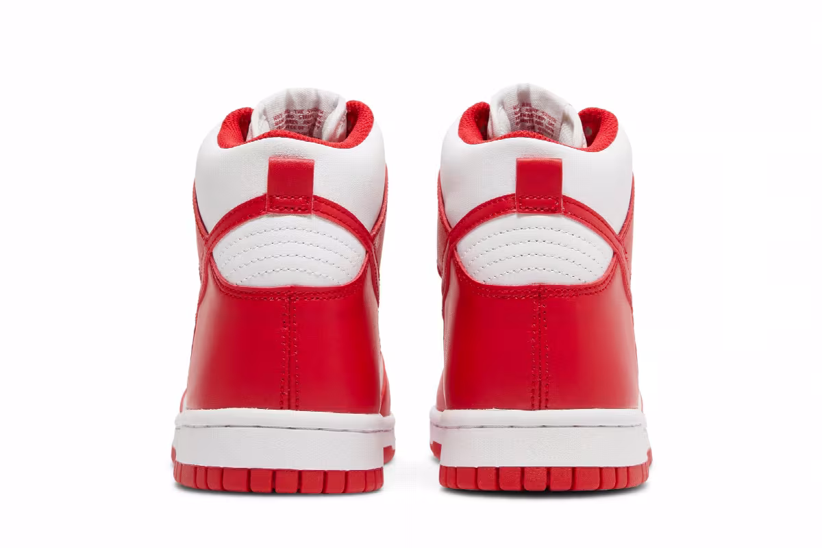 Nike Dunk High GS Championship Red, view 7