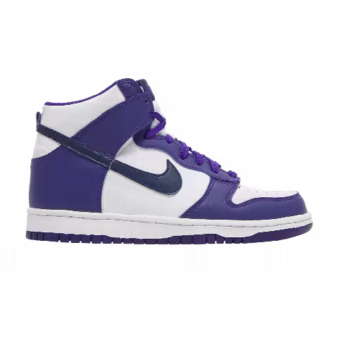 Nike Dunk High GS 'White Midnight Navy'
