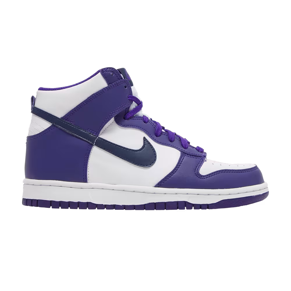 Nike Dunk High GS Electro Purple Midnight Navy