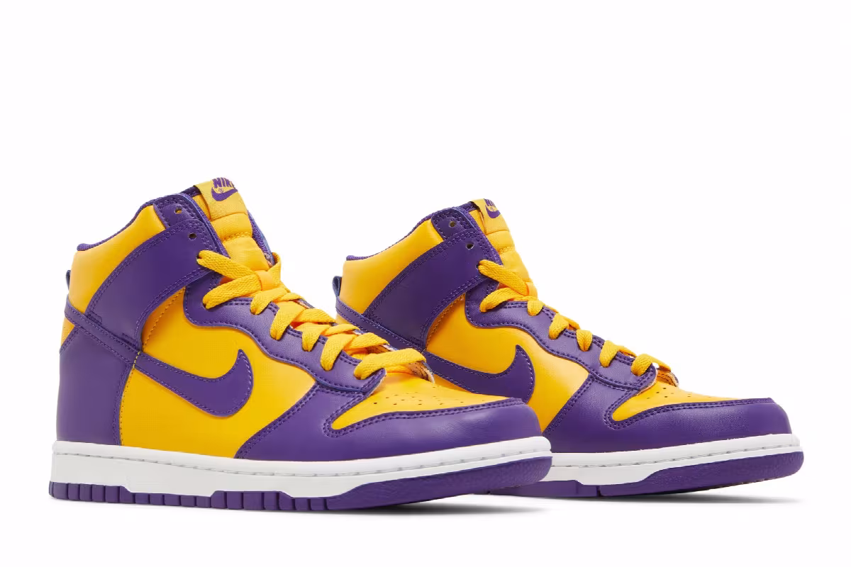 Nike Dunk High GS Lakers, view 9