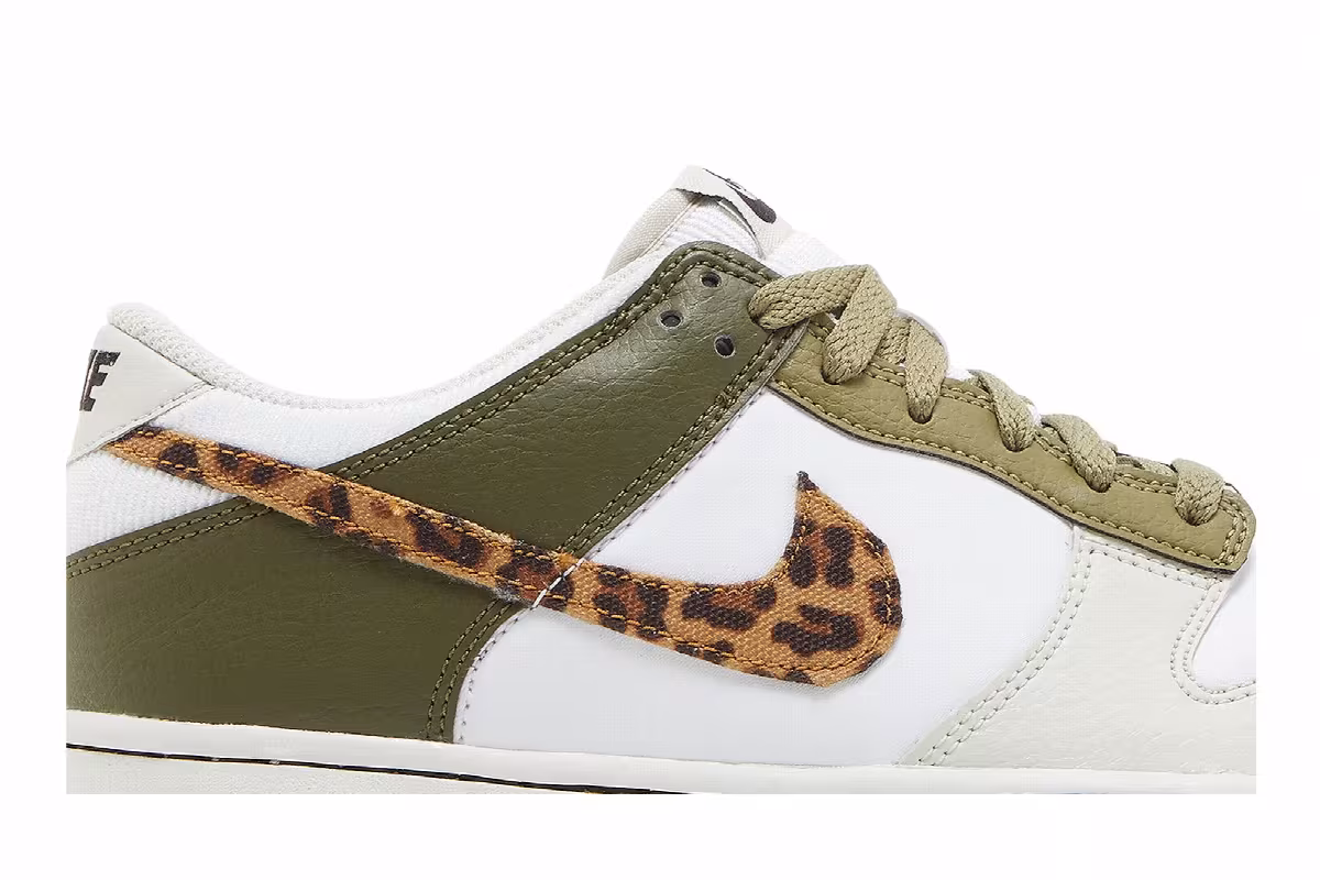 Nike Dunk Low GS Leopard, view 3