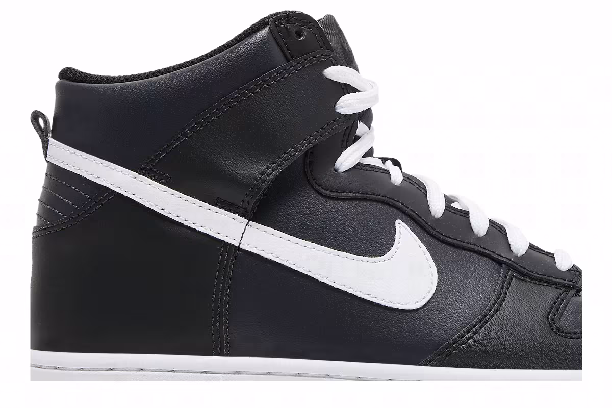 Nike Dunk High GS Anthracite White, view 3