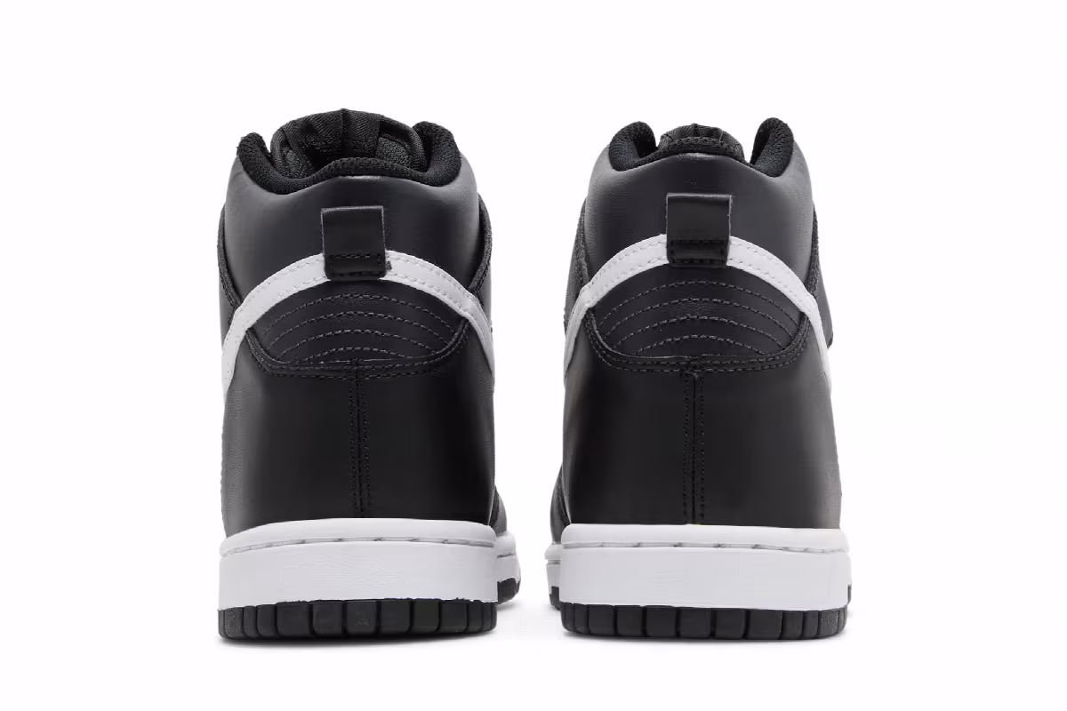 Nike Dunk High GS Anthracite White, view 7