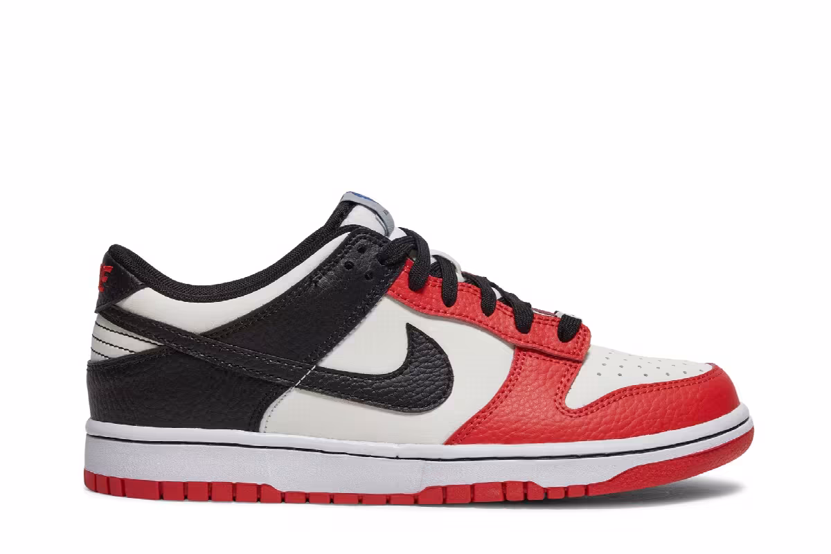 NBA x Nike Dunk Low EMB GS 75th Anniversary - Bulls, view 2