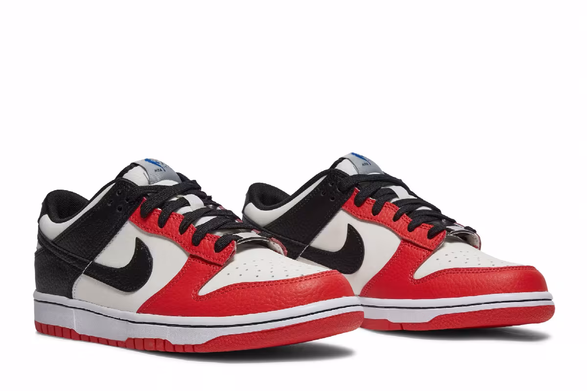 NBA x Nike Dunk Low EMB GS 75th Anniversary - Bulls, view 9