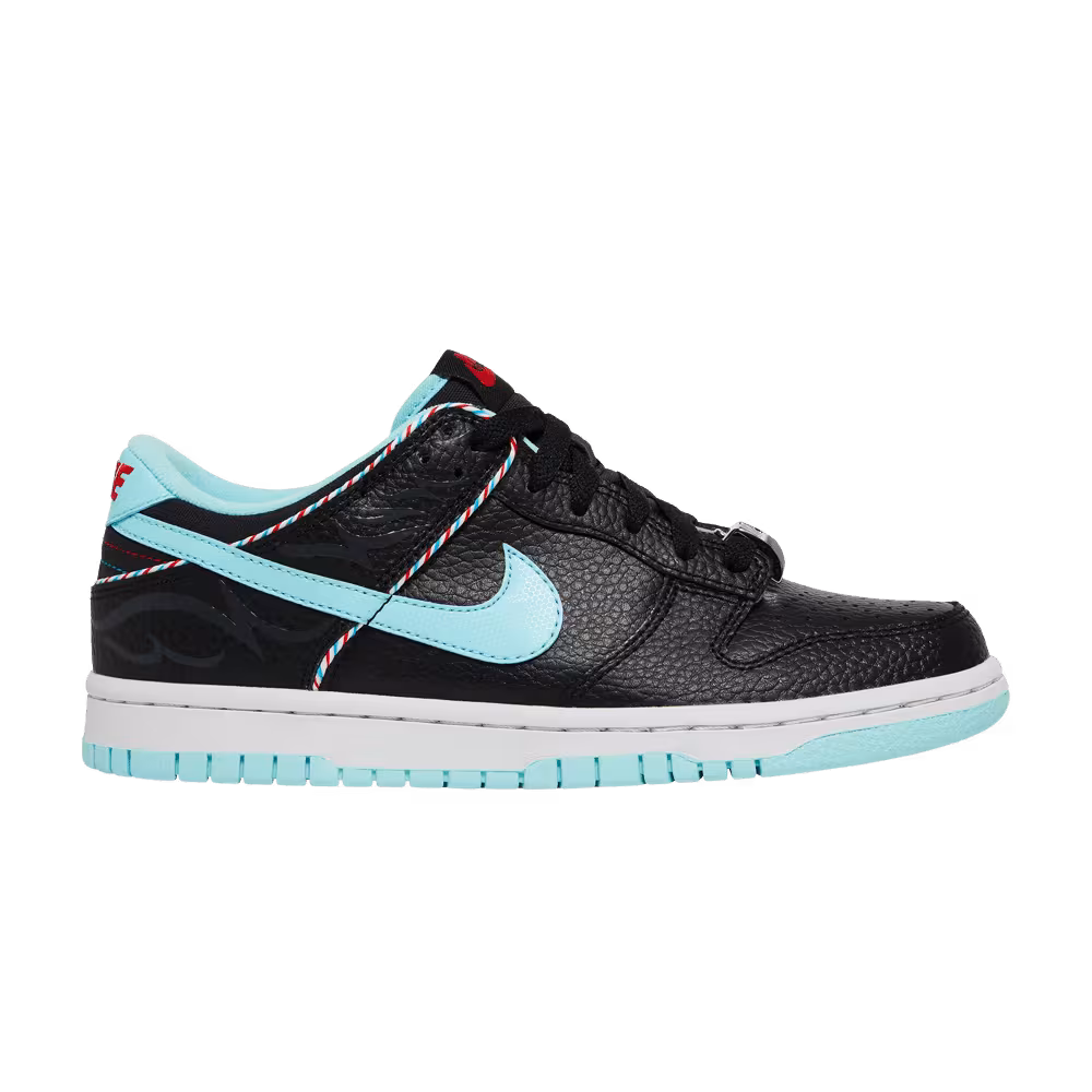 Nike Dunk Low SE GS Barber Shop - Black