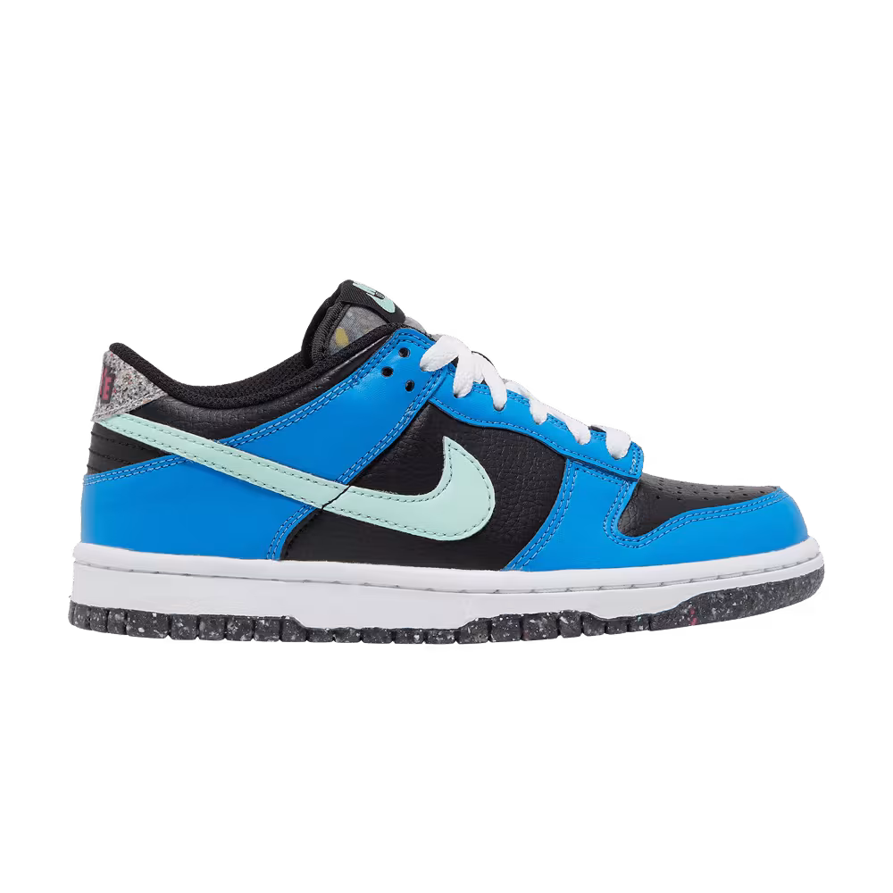 Nike Dunk Low SE GS Black Light Photo Blue Mint Foam