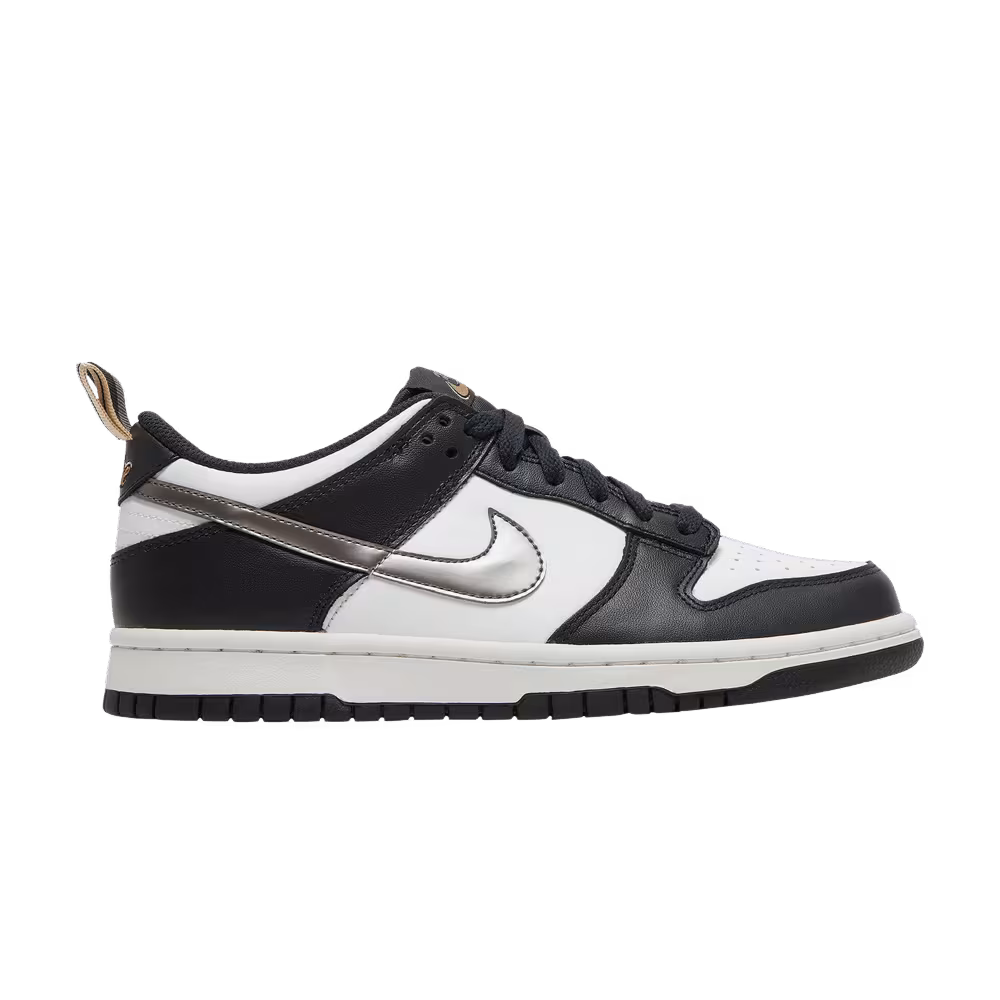 Nike Dunk Low GS Off Noir Metallic Pewter