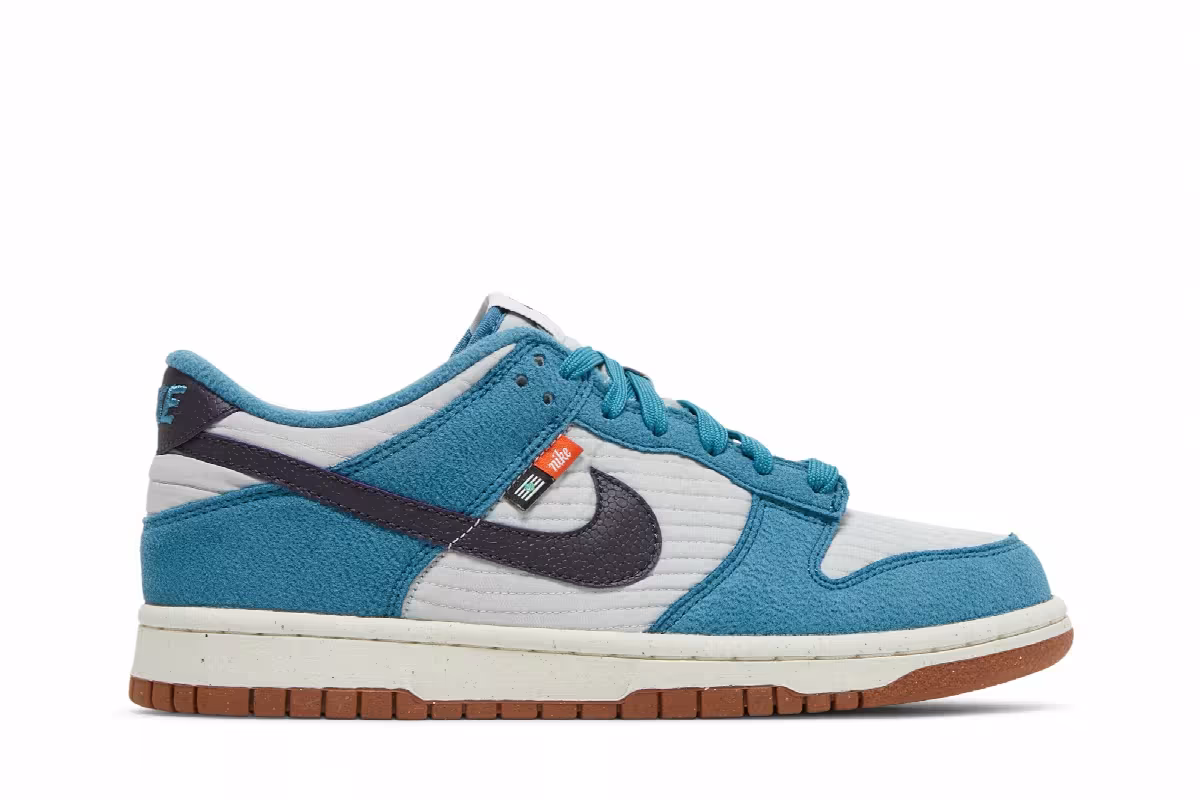 Nike Dunk Low SE Next Nature GS Toasty - Rift Blue, view 2