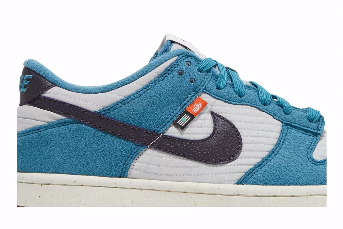 Nike Dunk Low SE Next Nature GS Toasty - Rift Blue, view 3