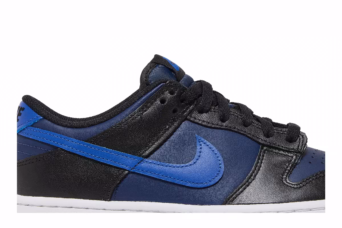 Nike Dunk Low GS Black Midnight Navy, view 3