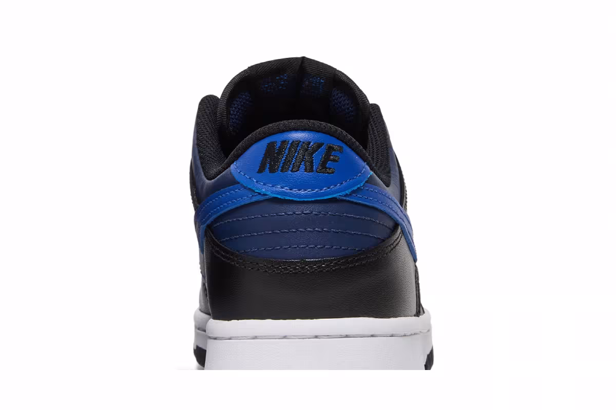 Nike Dunk Low GS Black Midnight Navy, view 8