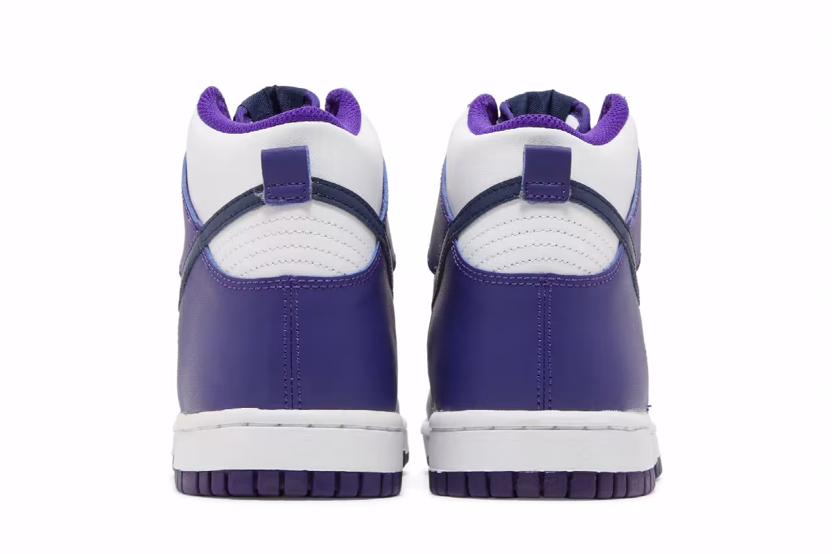 Nike Dunk High PS Electro Purple Midnight Navy, view 7