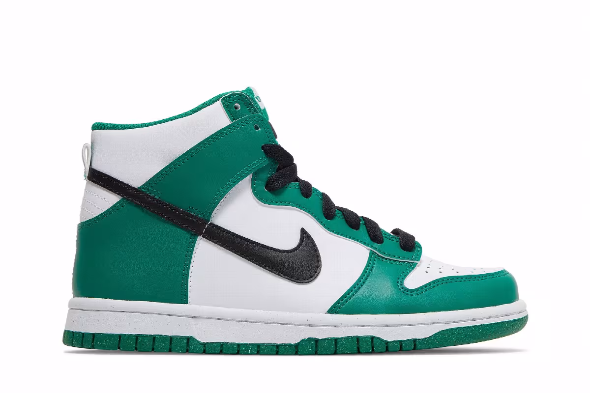 Nike Dunk High GS Celtics, view 2