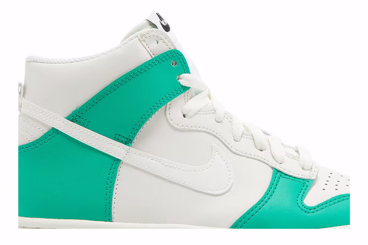 Nike Dunk High GS Phantom Stadium Green, view 3
