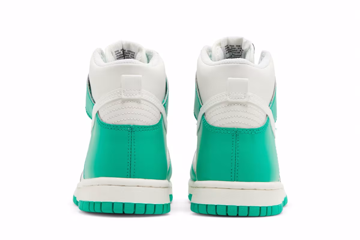 Nike Dunk High GS Phantom Stadium Green, view 7