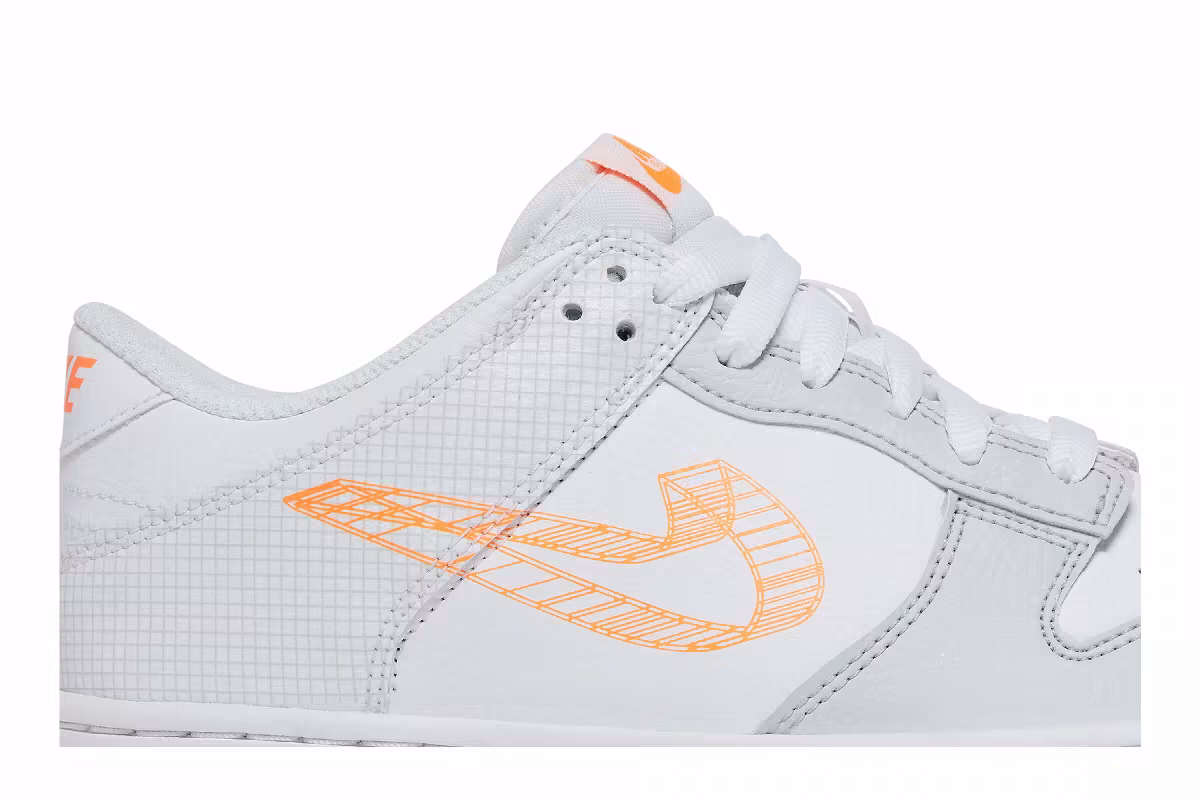 Nike Dunk Low SE GS 3D Swoosh, view 3