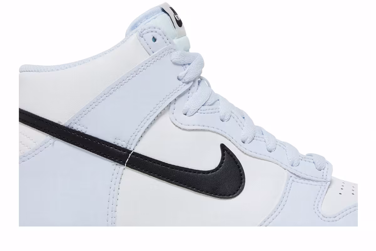 Nike Dunk High GS Football Grey Black, view 3