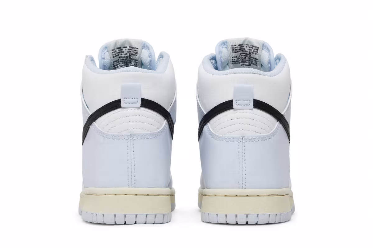 Nike Dunk High GS Football Grey Black, view 7