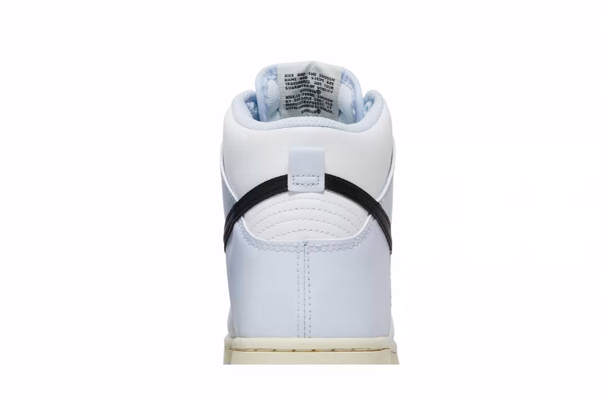Nike Dunk High GS Football Grey Black, view 8
