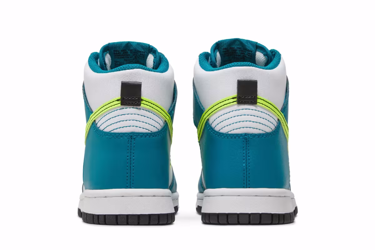 Nike Dunk High GS Bright Spruce Volt, view 7