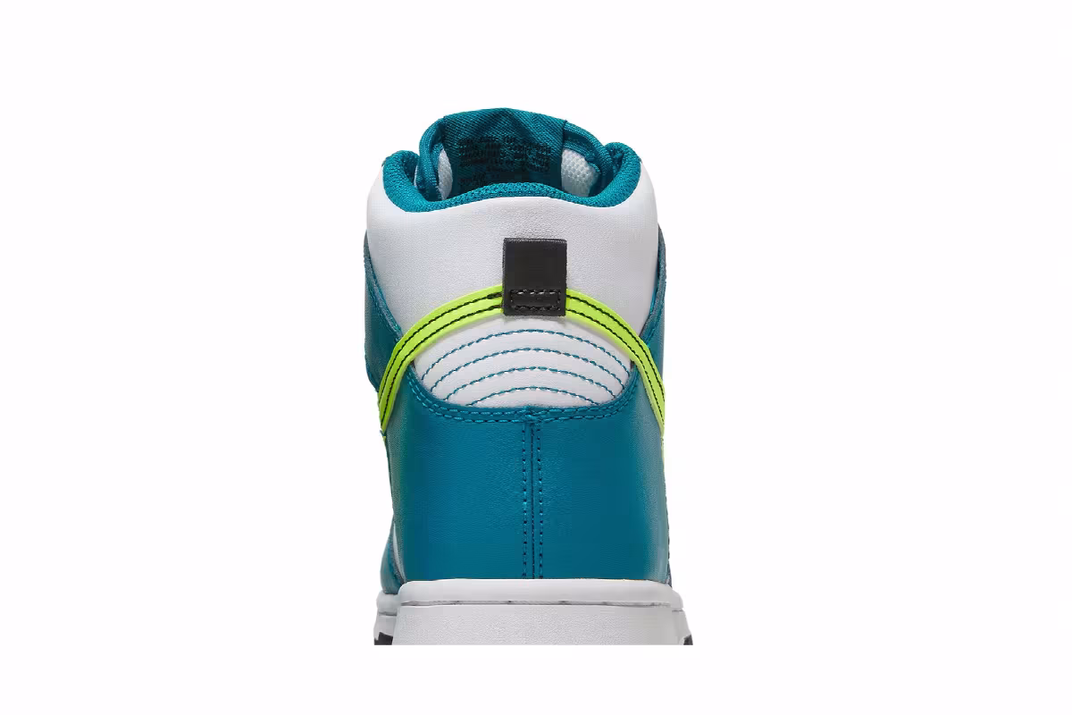 Nike Dunk High GS Bright Spruce Volt, view 8