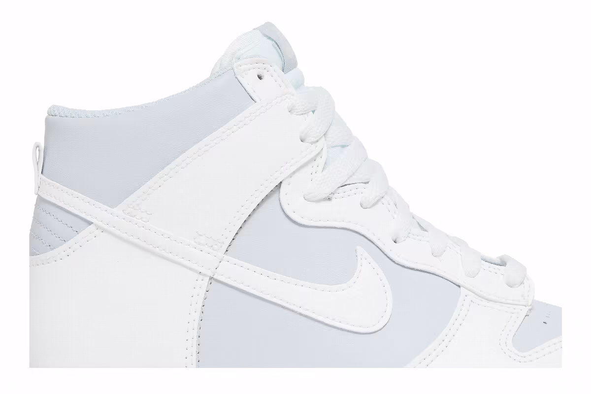 Nike Dunk High GS Summit White Pure Platinum, view 3