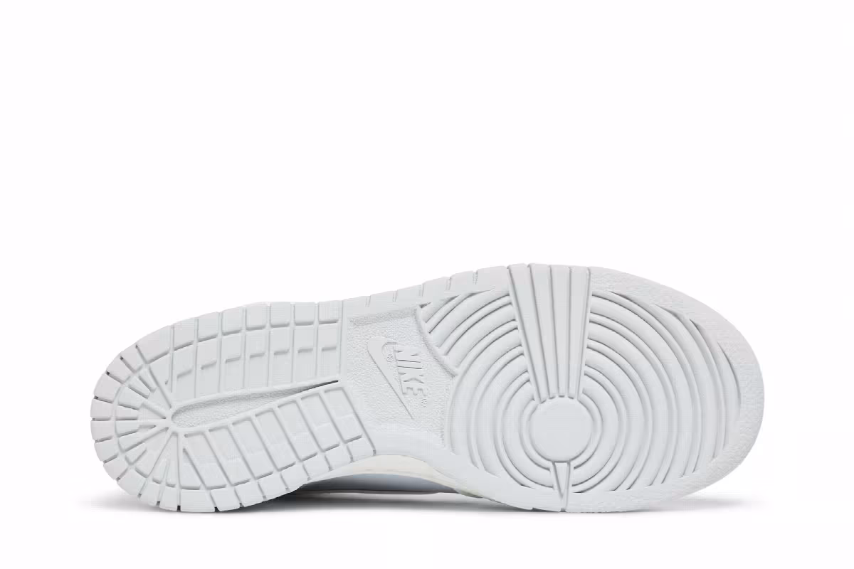 Nike Dunk High GS Summit White Pure Platinum, view 5