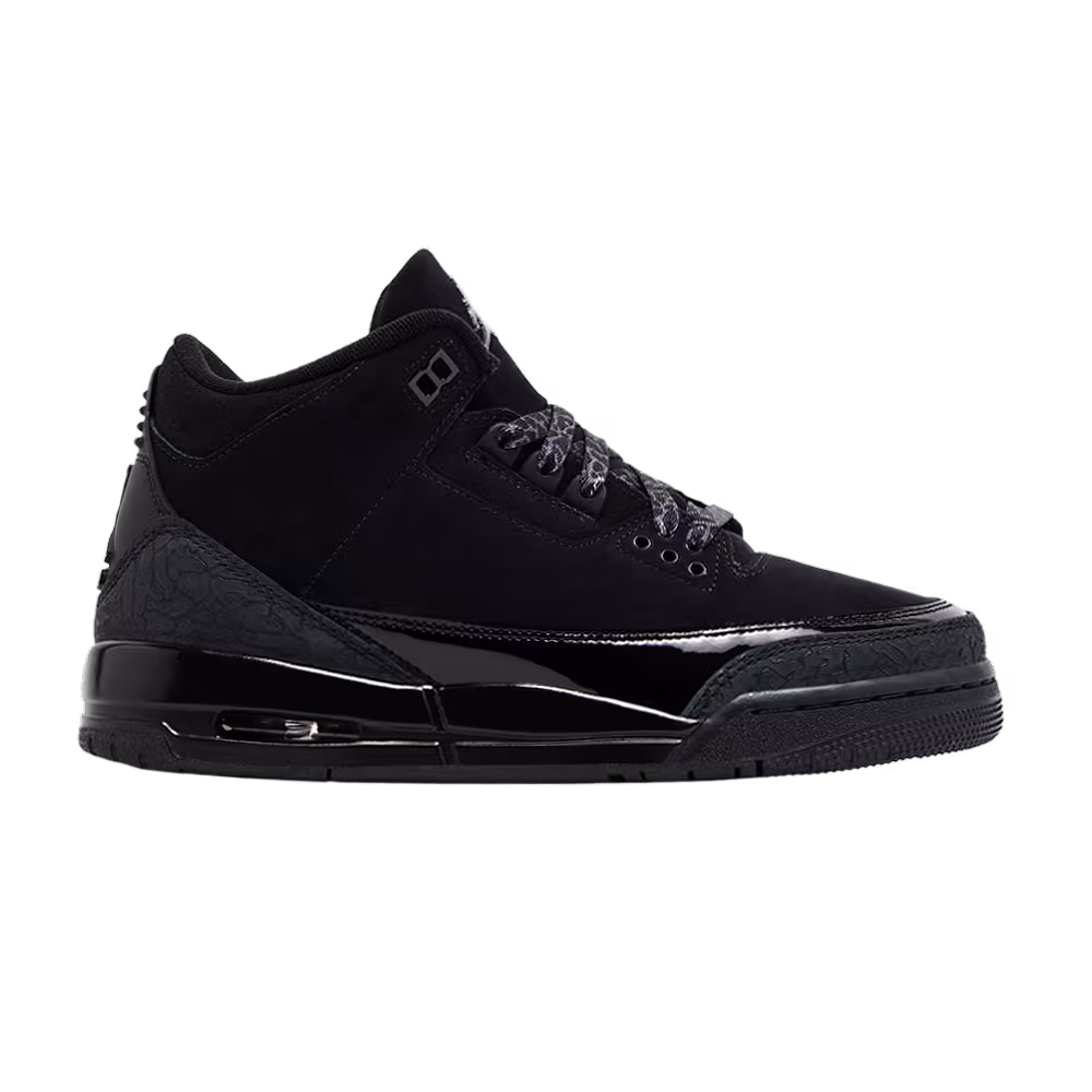 Air Jordan 3 GS Black Cat 2025