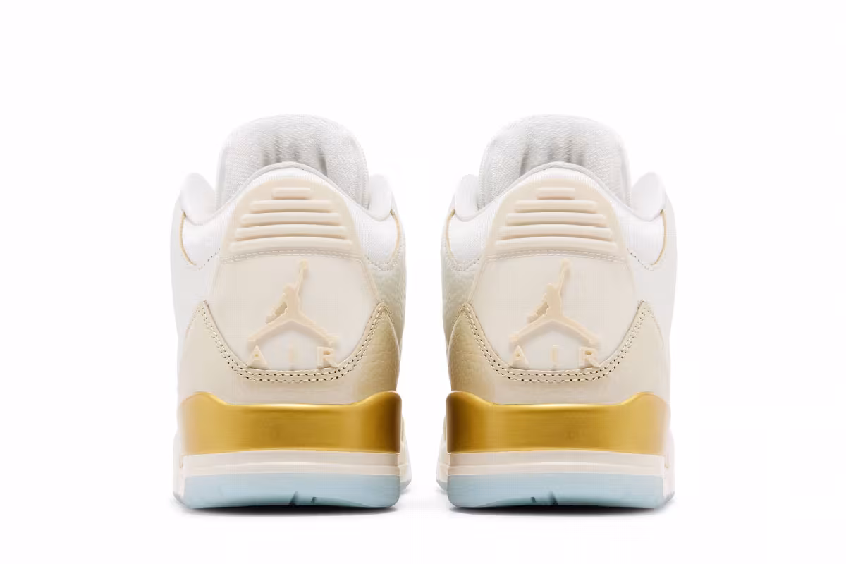 Women's Air Jordan 3 Champagne and Oysters, view 7