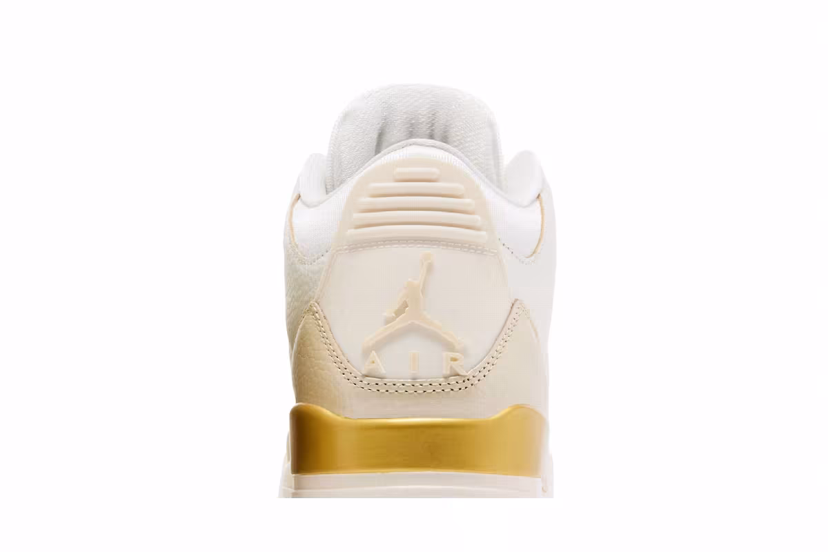 Women's Air Jordan 3 Champagne and Oysters, view 8