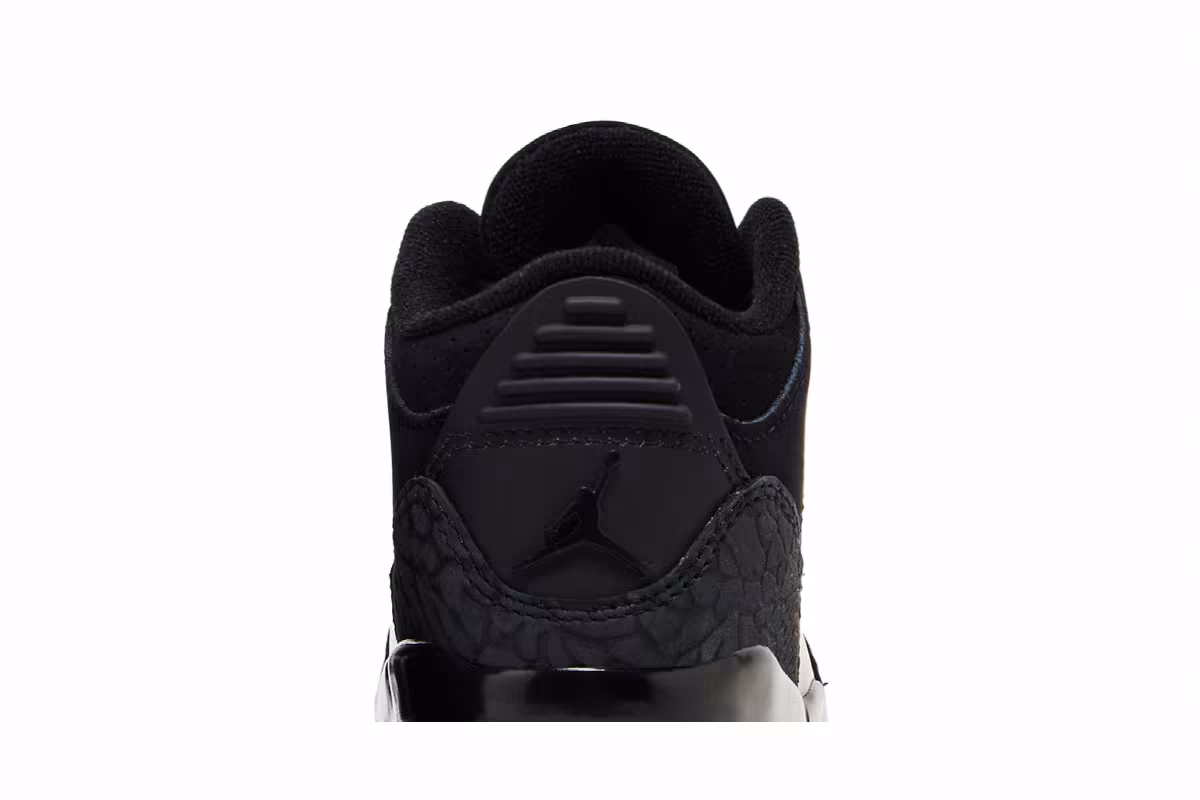 Air Jordan 3 TD Black Cat 2025, view 8