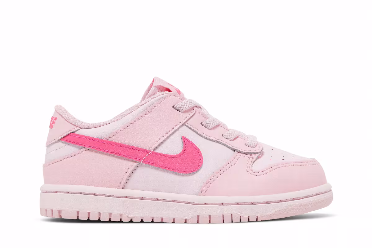 Nike Dunk Low TD Triple Pink, view 2