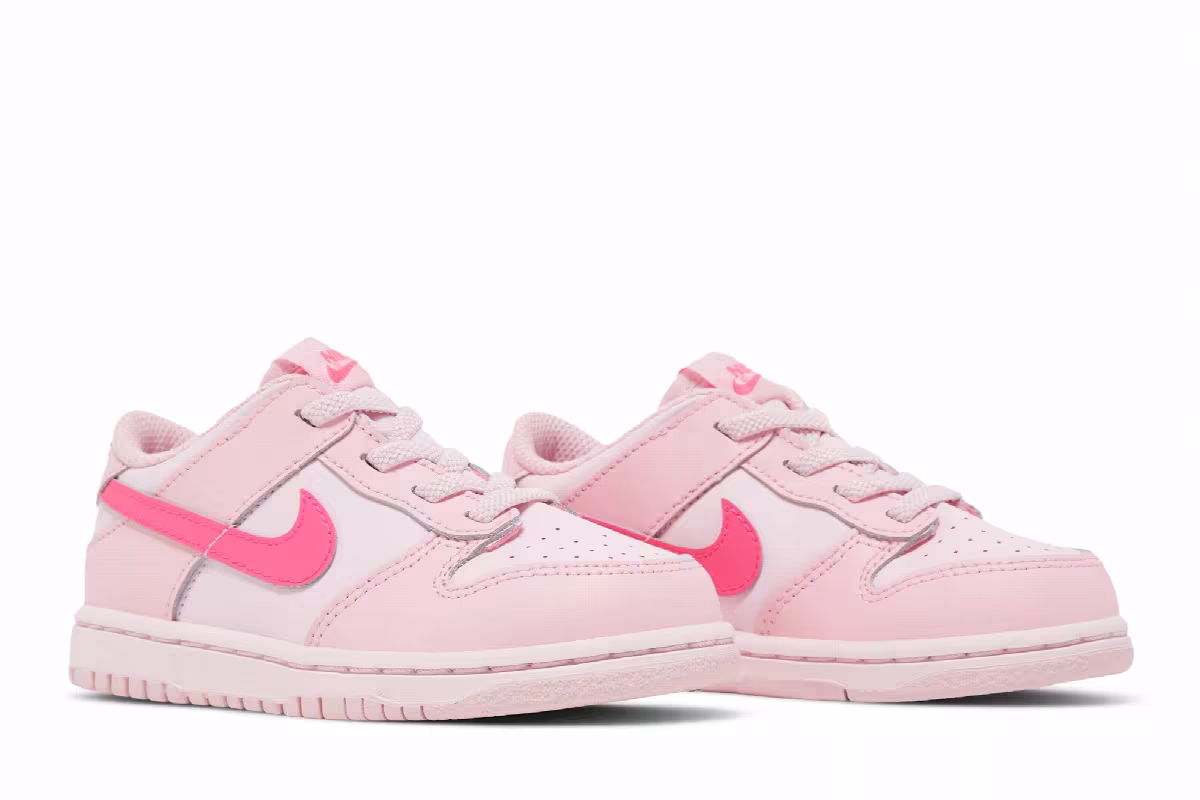 Nike Dunk Low TD Triple Pink, view 9