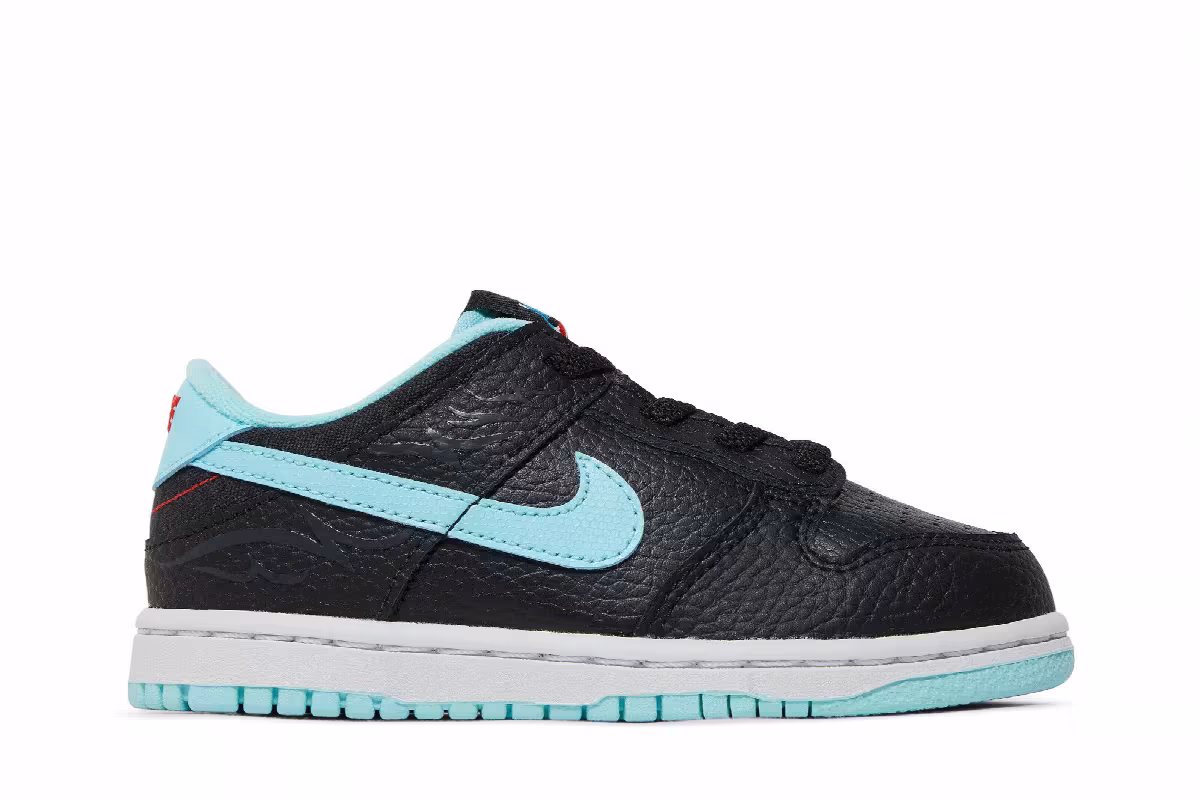 Nike Dunk Low SE TD Barber Shop - Black, view 2
