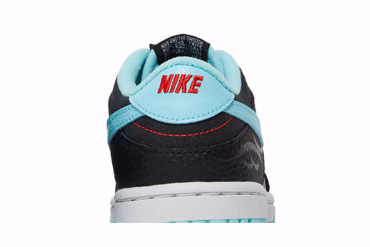 Nike Dunk Low SE TD Barber Shop - Black, view 8