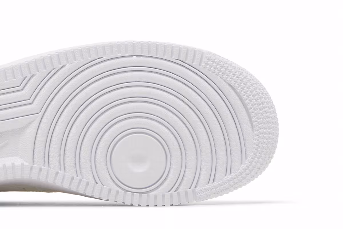 Louis Vuitton x Nike Air Force 1 Low Triple White, view 6