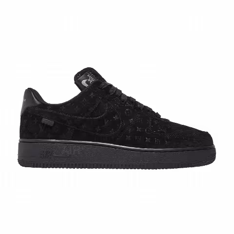 Louis Vuitton x Nike Air Force 1 Low 'Triple Black'