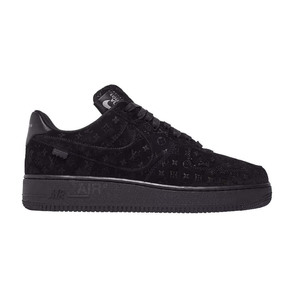 Louis Vuitton x Nike Air Force 1 Low Triple Black