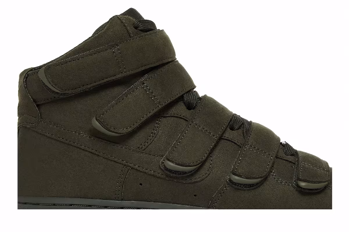 Billie Eilish x Nike Air Force 1 High Sequoia, view 3