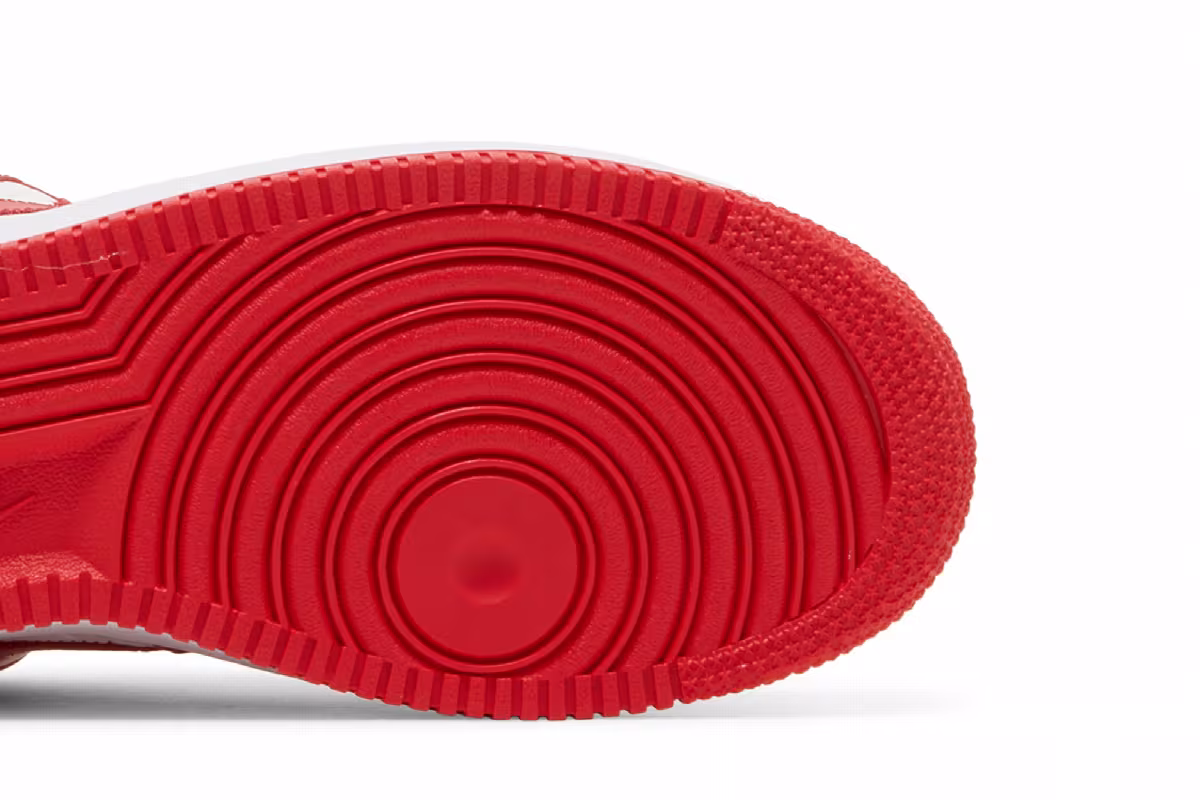 Louis Vuitton x Nike Air Force 1 Low White Comet Red, view 6