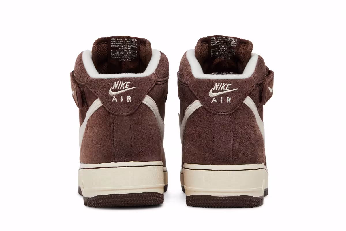 Nike Air Force 1 Mid Chocolate, view 7